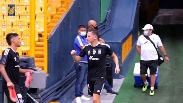 Leo Fernández finds goalscoring form in Tigres training
